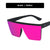 Damen fashion-forward Sport-Sonnenbrille im futuristischen Design Brehn