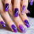 Stylische Matte-Finish-Nagelkunstverlängerungen Brehn