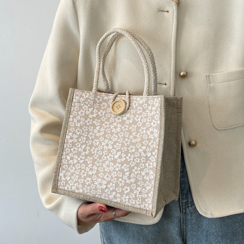 Elegante strukturierte Mini-Tote-Bag