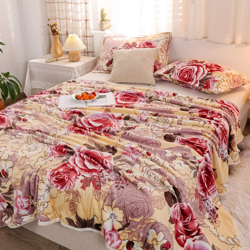 Damen Fleece-Decke Brehn