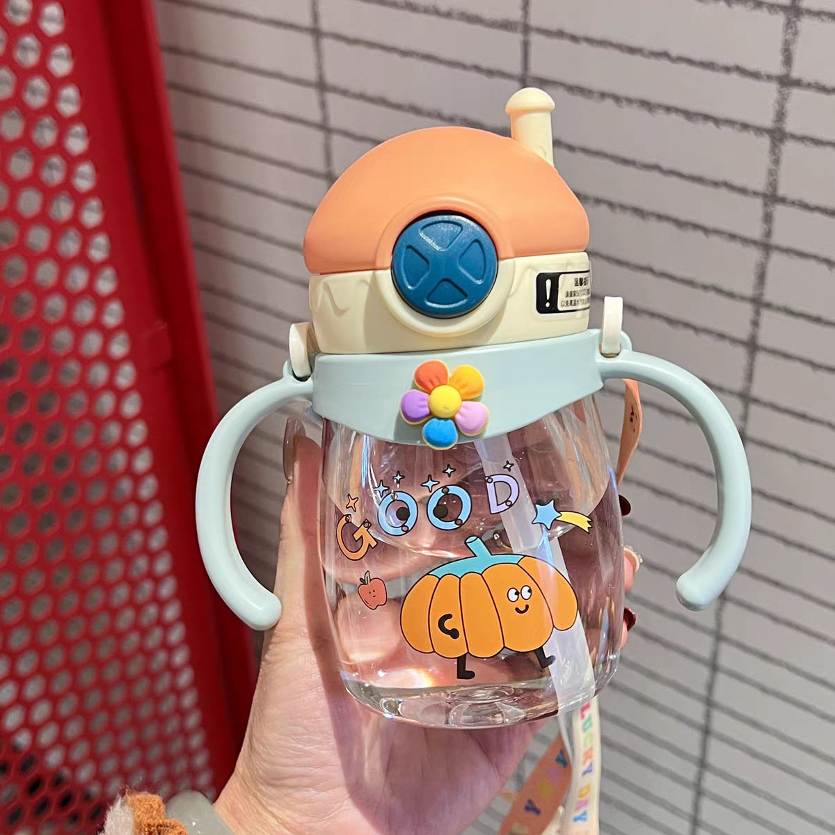 Damen Kindergerechte Trinkflasche Brehn