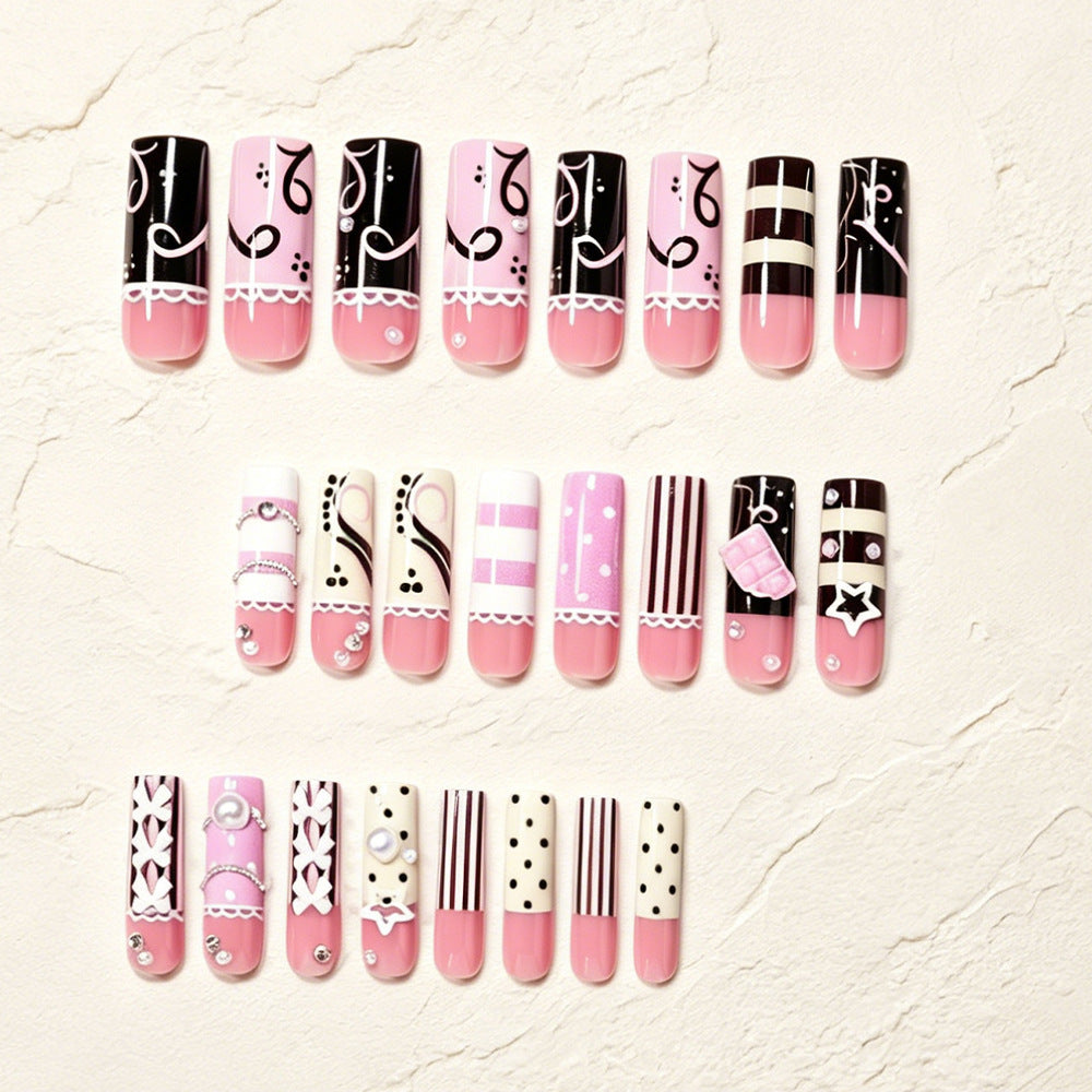 Elegante Künstlerische Nagelüberzüge Brehn