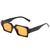 Damen Modische Sonnenbrille im einzigartigen quadratischen Design Brehn