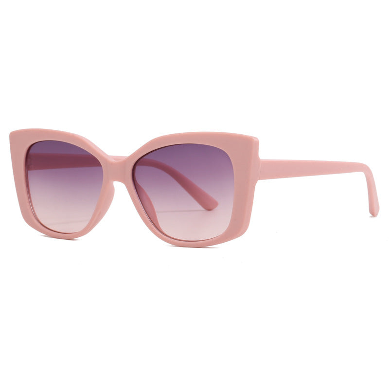 Damen Modische Cat-Eye-Sonnenbrille mit modernem Design Brehn