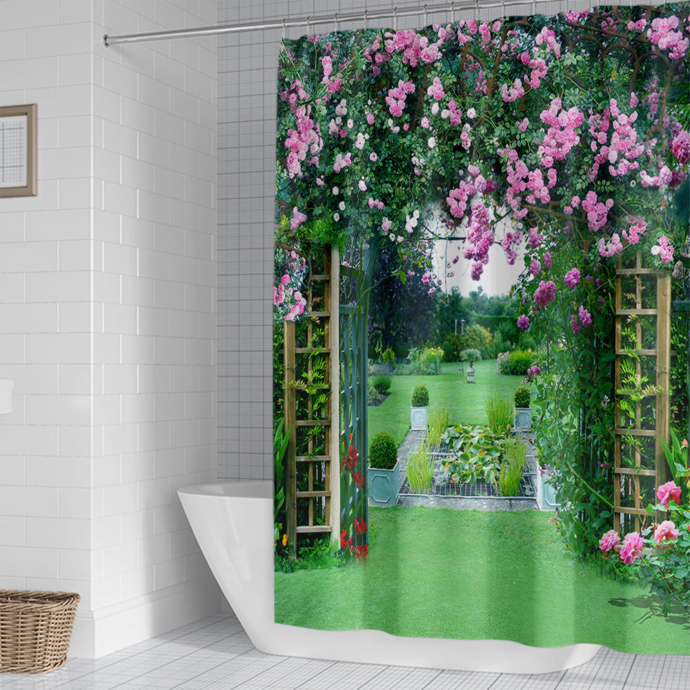 Garden Oasis Duschvorhang Brehn