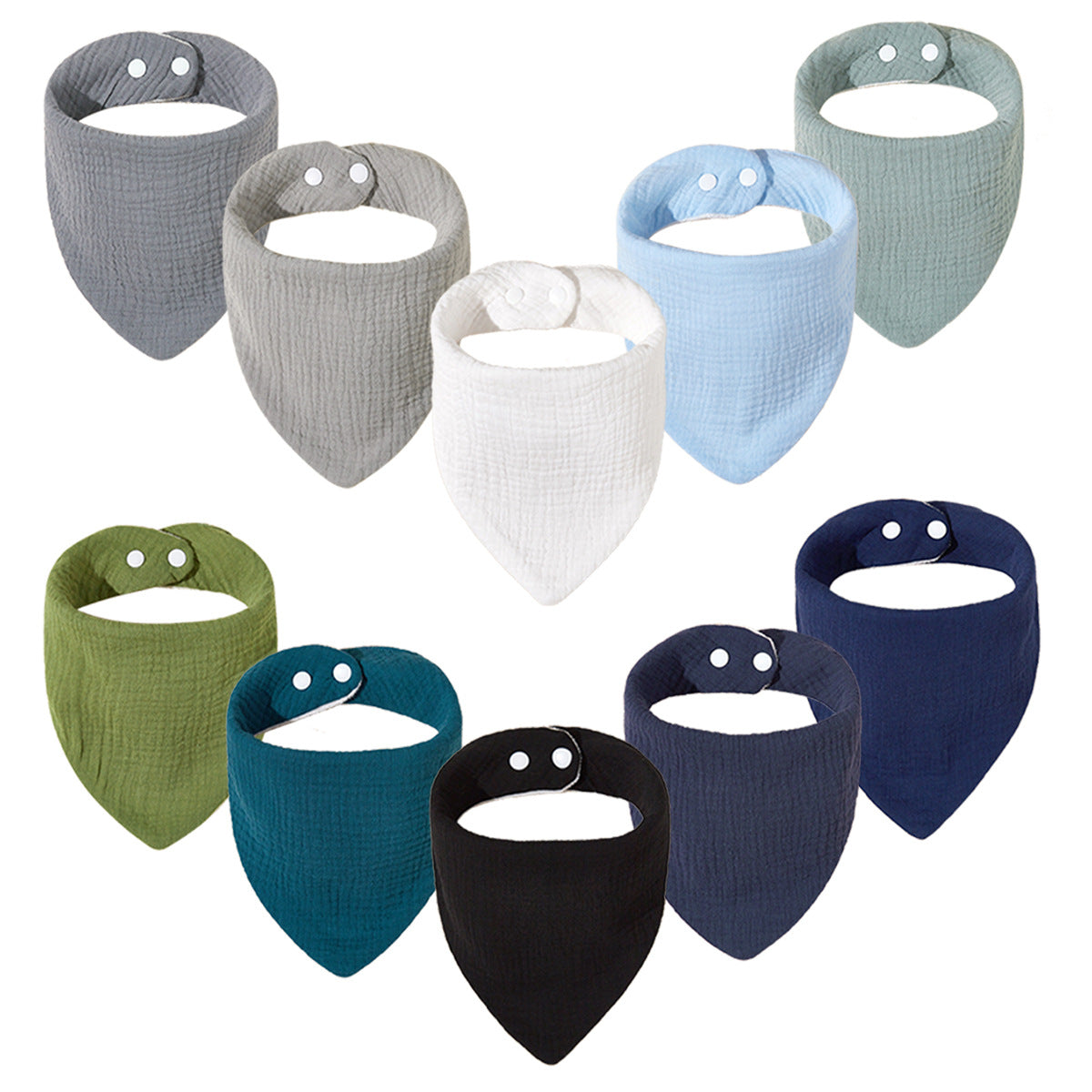 Weiche Baumwolle Baby Bandana Lätzchen Brehn