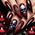 Künstlerische Gothische Schädel Nagelkunst Tipps Brehn