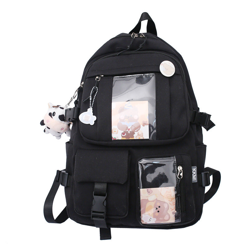 Niedlicher Cartoon-Motiv Rucksack Brehn
