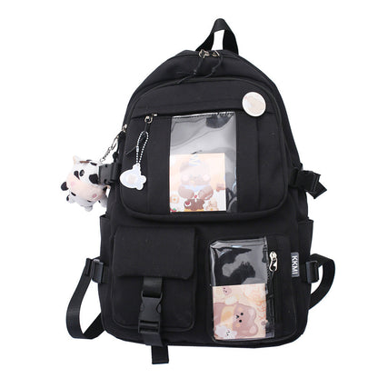Niedlicher Cartoon-Motiv Rucksack Brehn