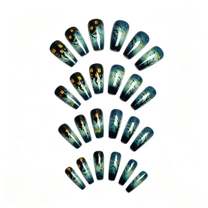 Halloween-Themen Nagelkunst Set Brehn
