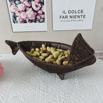 Dekorative fischförmige Aufbewahrungskorb Brehn