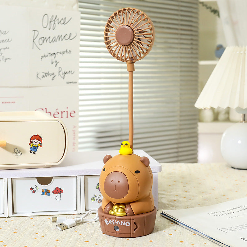 Frauen Tragbarer Mini Ventilator im niedlichen Bären Design Brehn
