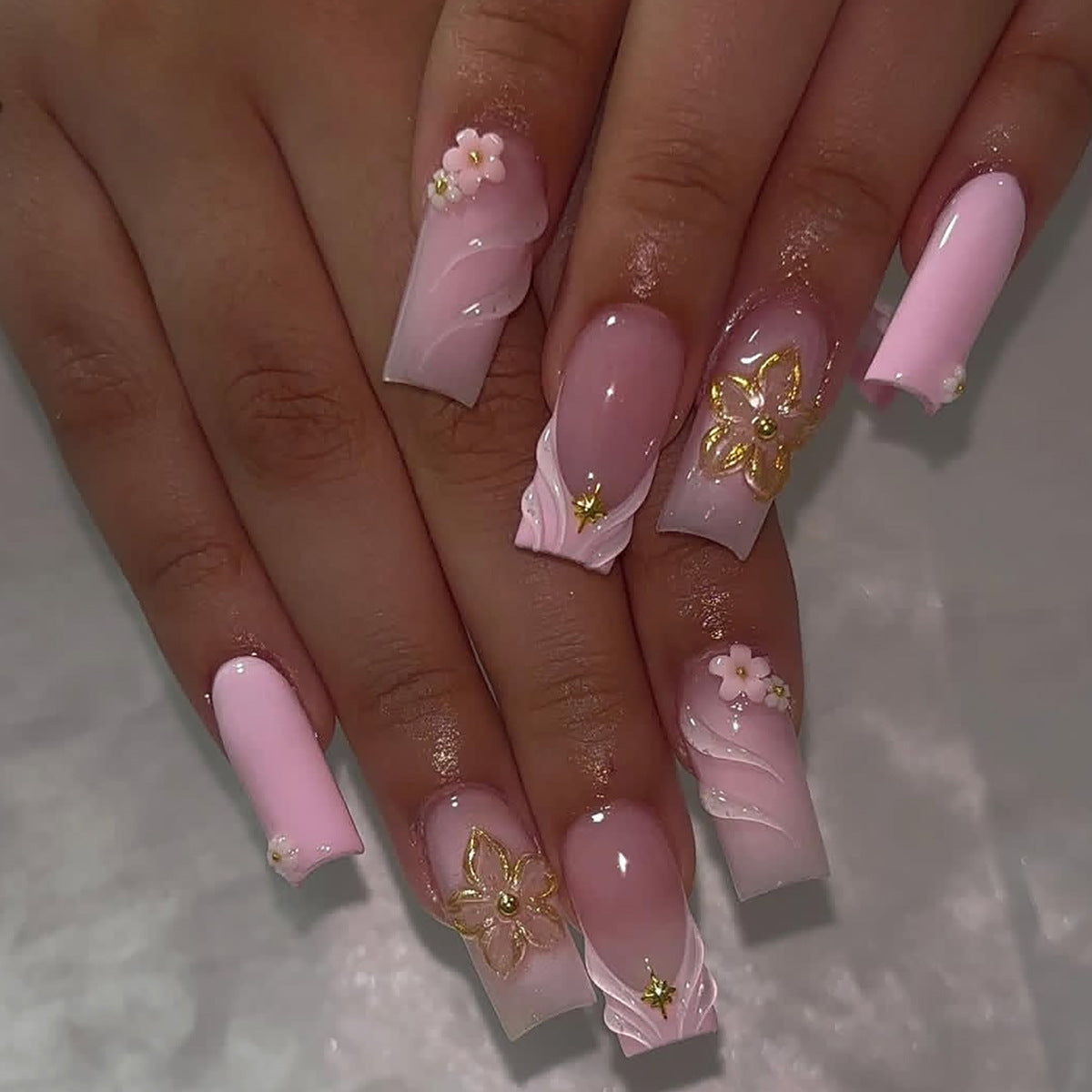 Elegante Nagelkunst Brehn