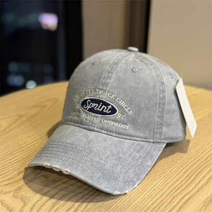 Herren Casual Vintage Bestickte Baseballmütze Brehn