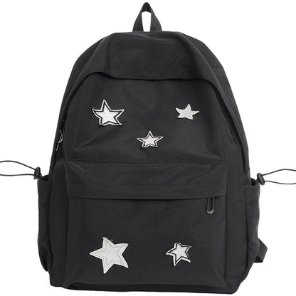 Stylische Stern-verzierte Alltag-Rucksack Brehn
