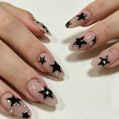 Stern-Bestickte Nail Art Brehn