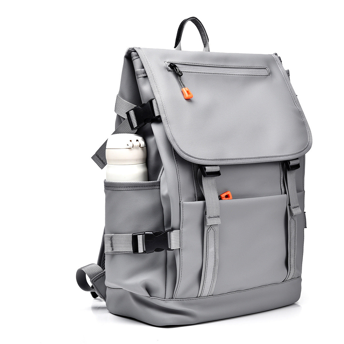 Moderner strukturierter Multi-Taschen-Rucksack Brehn