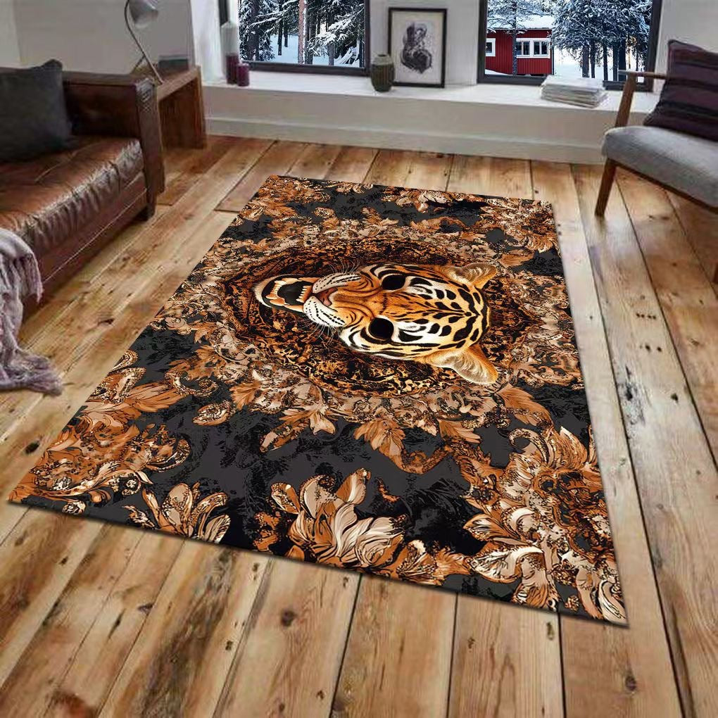 3D-gedrucktes Tiger-Wandmural Brehn