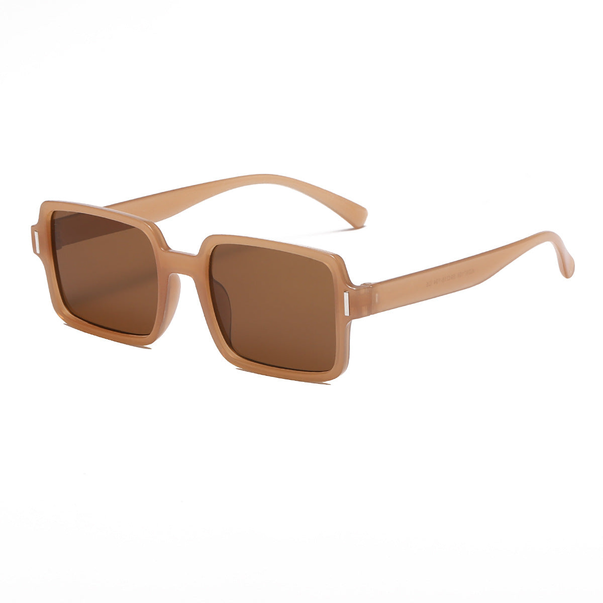 Damen quadratische Sonnenbrille im eleganten Leopardenmuster Brehn