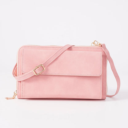 Handtasche mit Multifunktionalen Fächern und Abnehmbarem Schultergurt Brehn