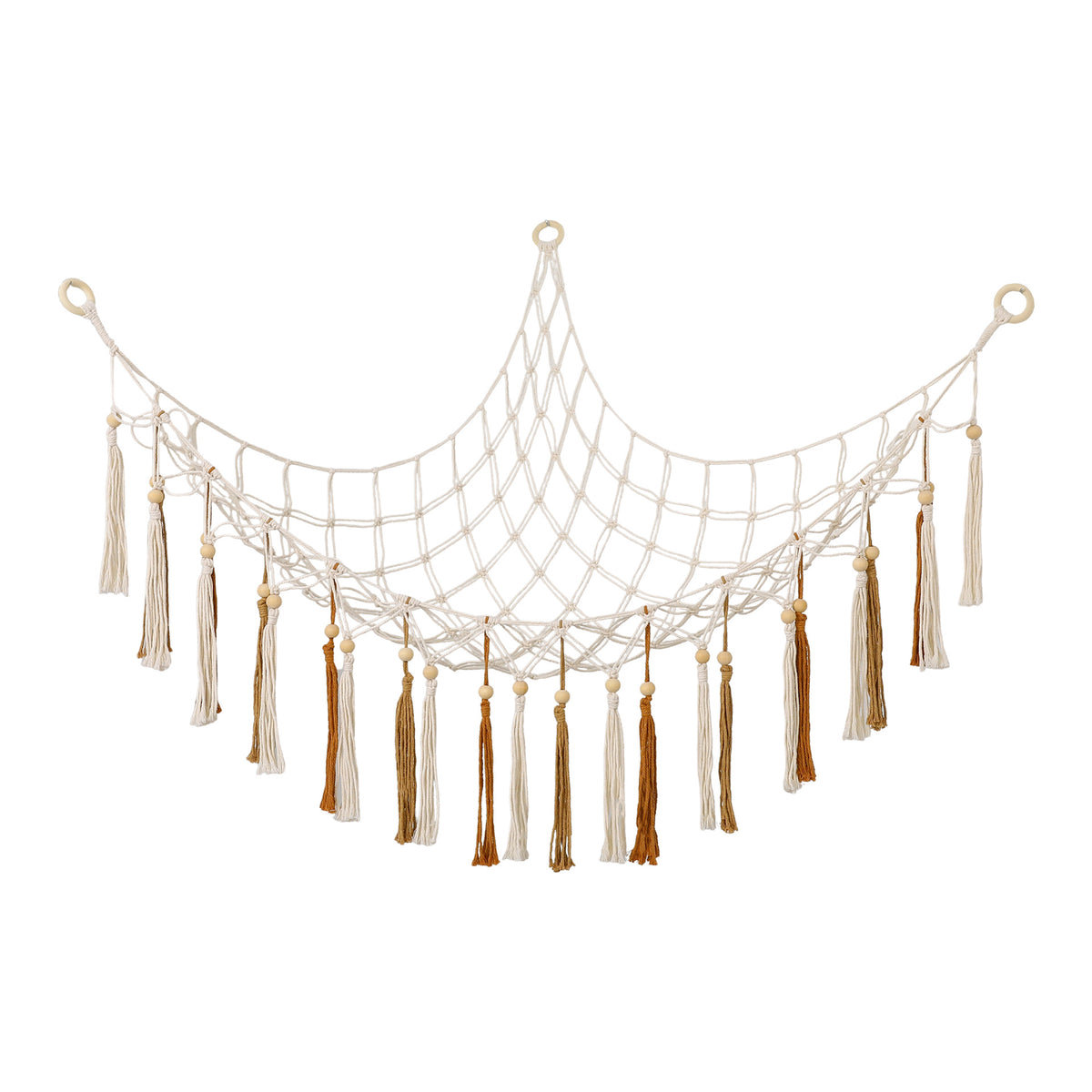 Macramé Wandhängende Aufbewahrungshängematte