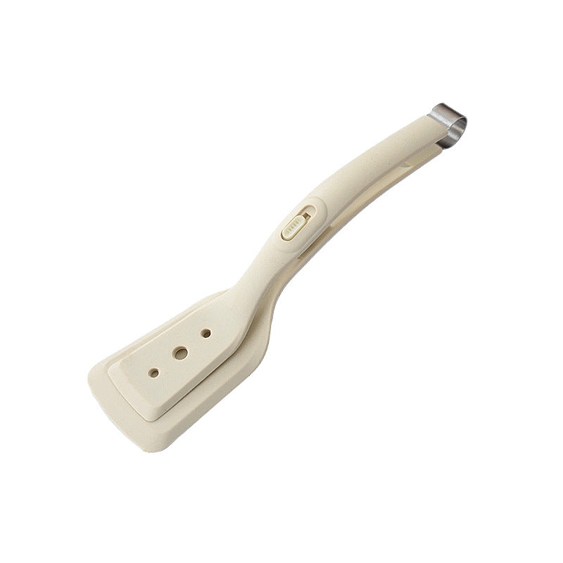 Ergonomischer Silikon-Bratwender mit Edelstahl-Akzenten Brehn
