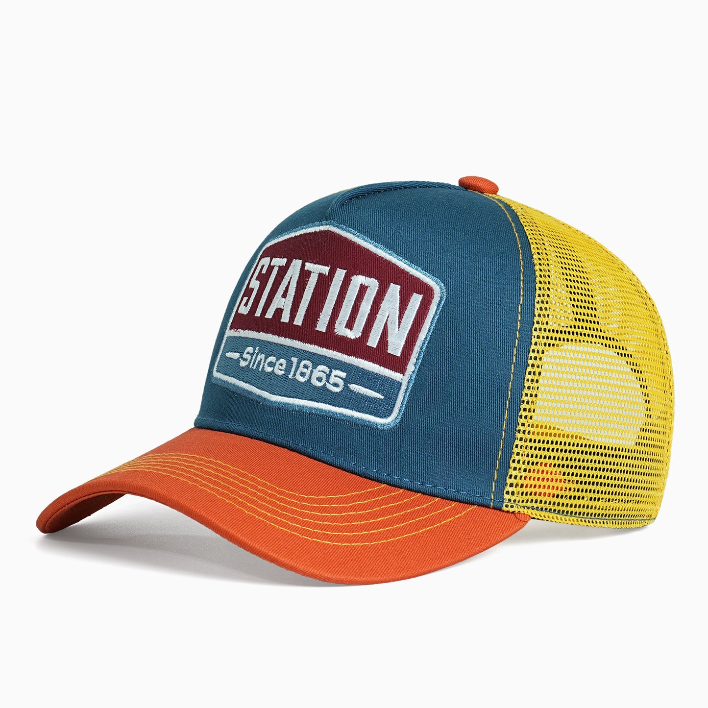 Damen Atmungsaktive Trucker Cap mit Vintage-Design Brehn