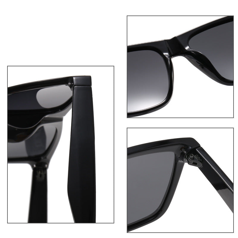 Damen Modische Sonnenbrille mit modernem, mattem Rahmen Brehn