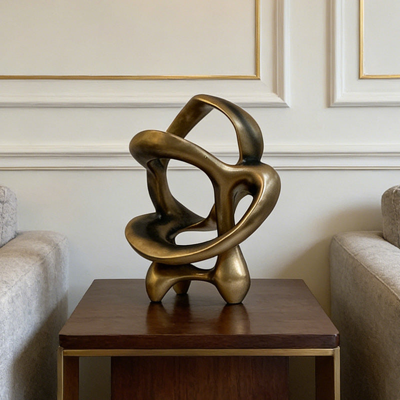 Moderne abstrakte Kunstskulptur