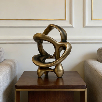 Moderne abstrakte Kunstskulptur