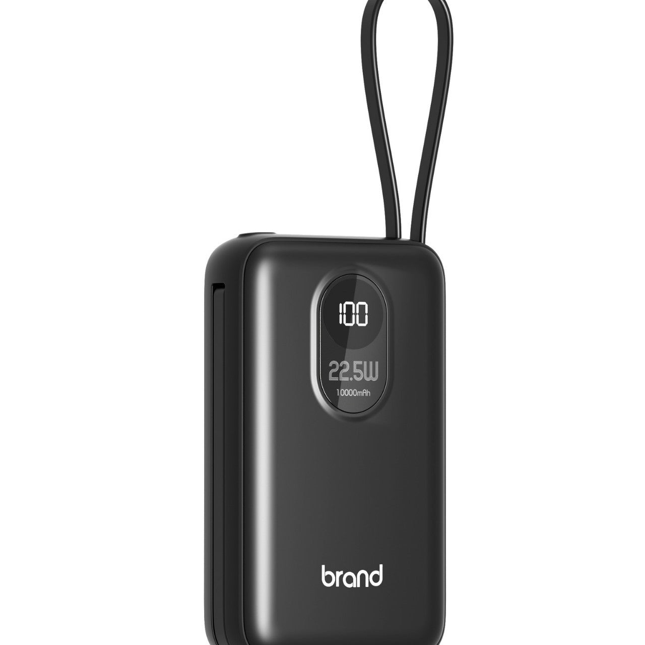 Tragbare Powerbank mit Digitaler Ladestandsanzeige und Intelligentem Ladeanschluss Brehn