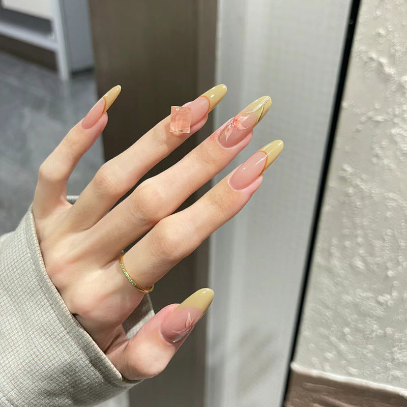 Hochglanz Gel Press-On Nägel Brehn