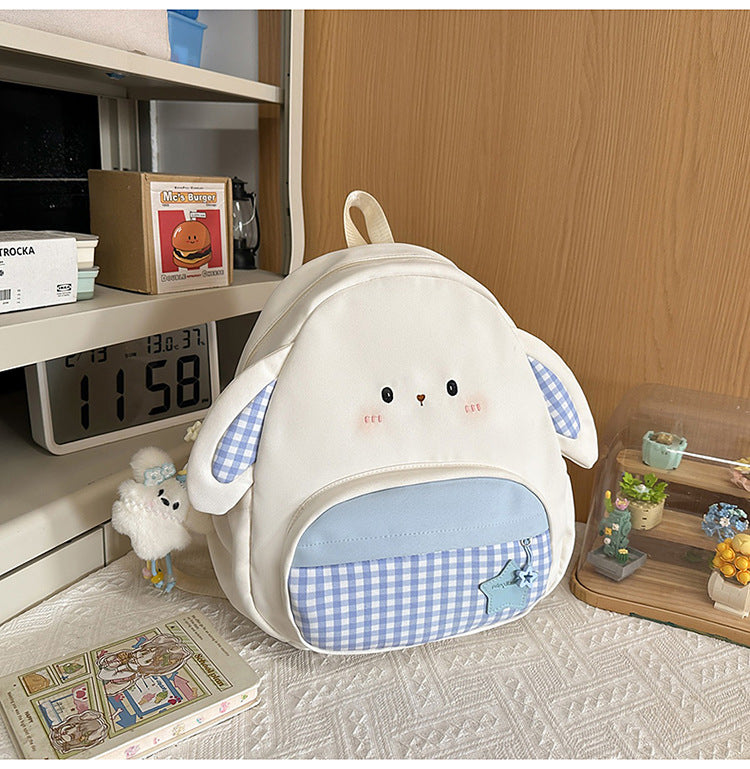 Adorable Bunny-Ohren Mini Schul-Rucksack