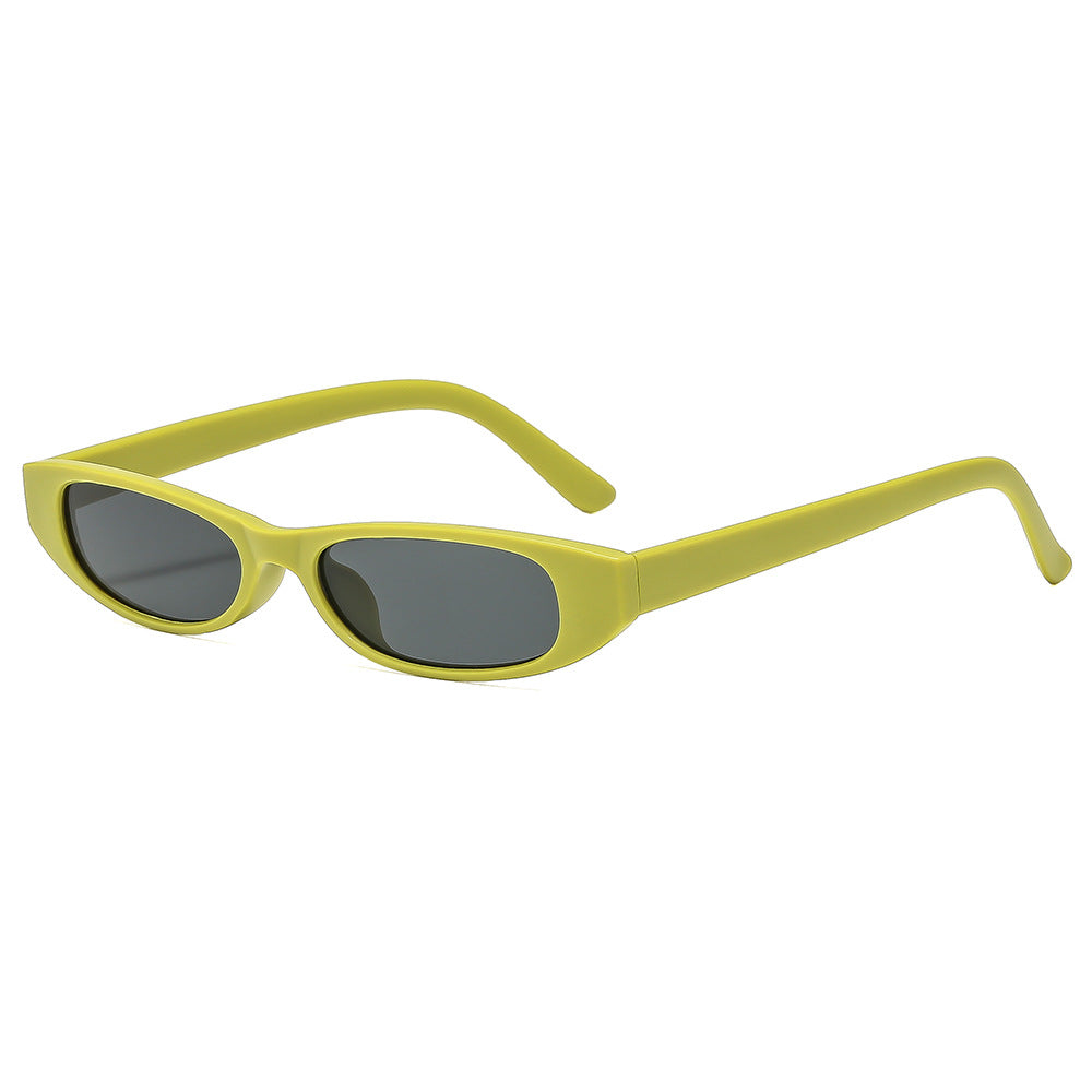 Damen trendige Cat-Eye Sonnenbrille im minimalistischen Design Brehn