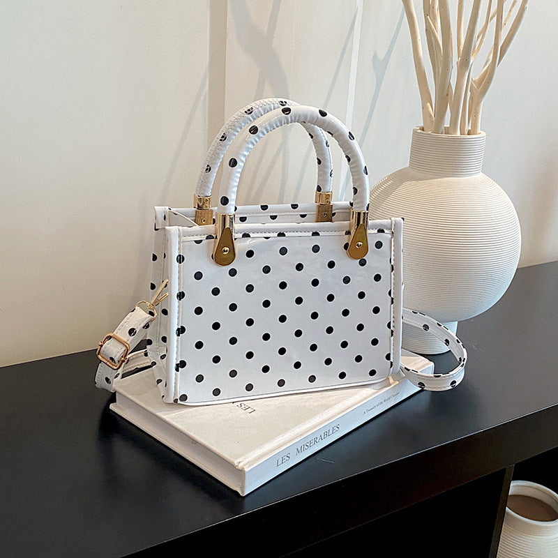 WoChic Polka Dot Handtasche Brehn