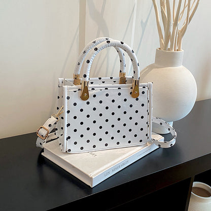 WoChic Polka Dot Handtasche Brehn