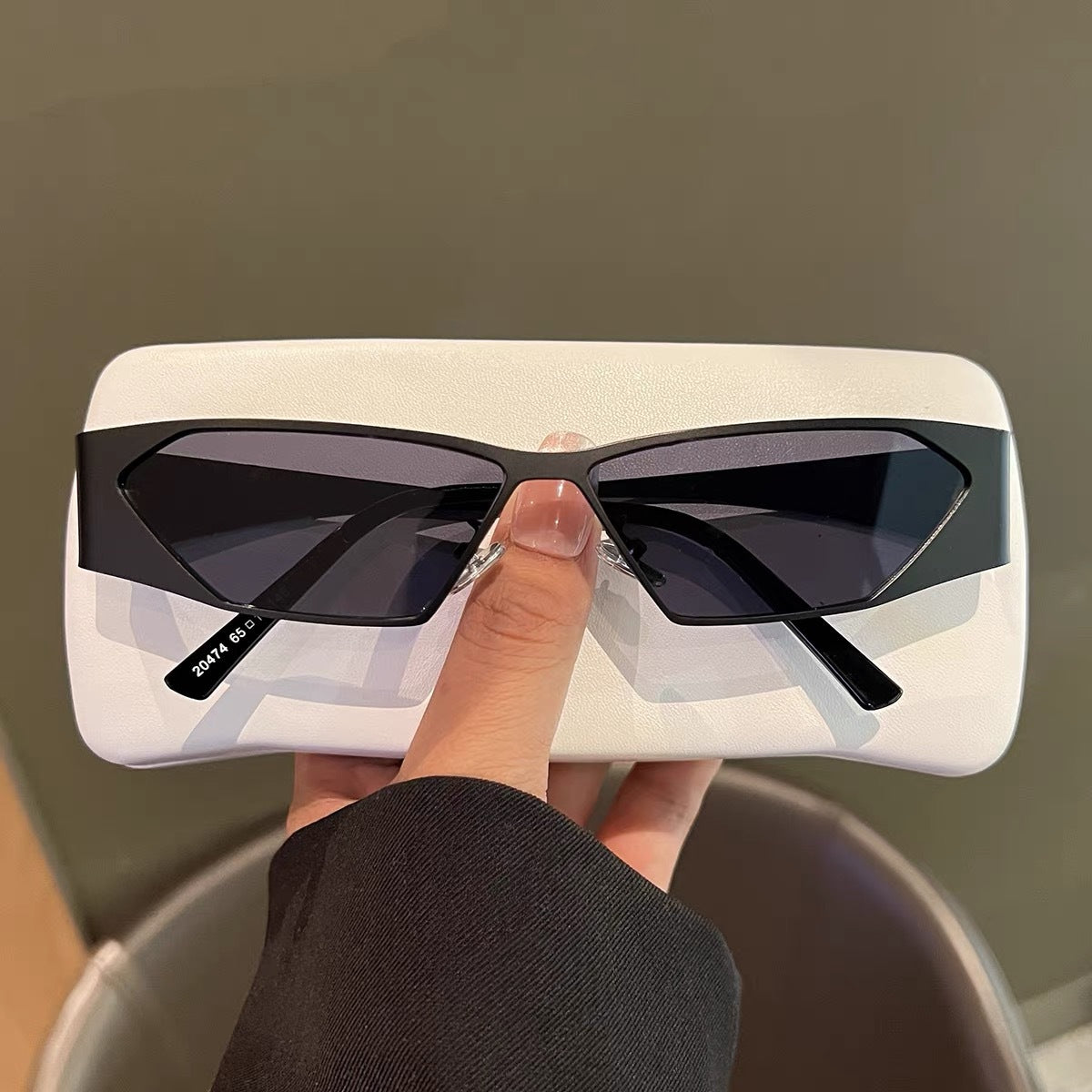 Designer Sonnenbrille mit Kantigem Rahmen Brehn
