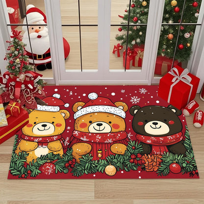 Festlicher, weihnachts thematischer dekorativer Fußmatte Brehn
