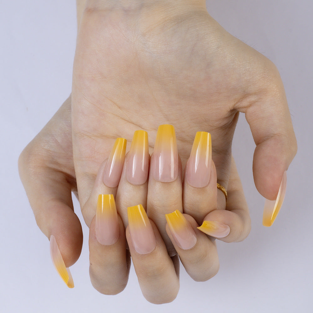 Glamouröse Kunstnägel mit Elegantem Ombre-Design Brehn