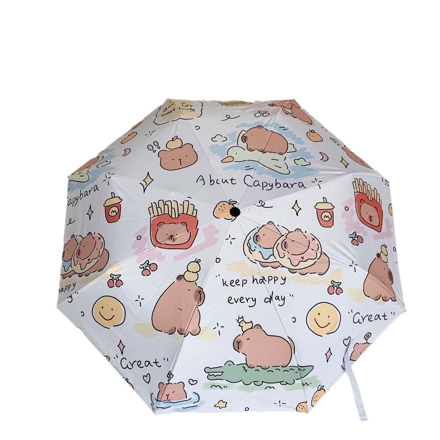 Damen Faltbarer Regenschirm mit Tiermotiven Brehn
