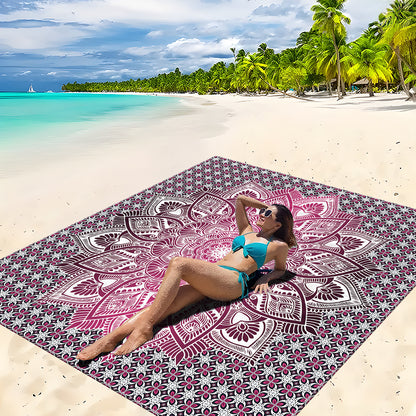 Mandala Design Strandmatte Brehn