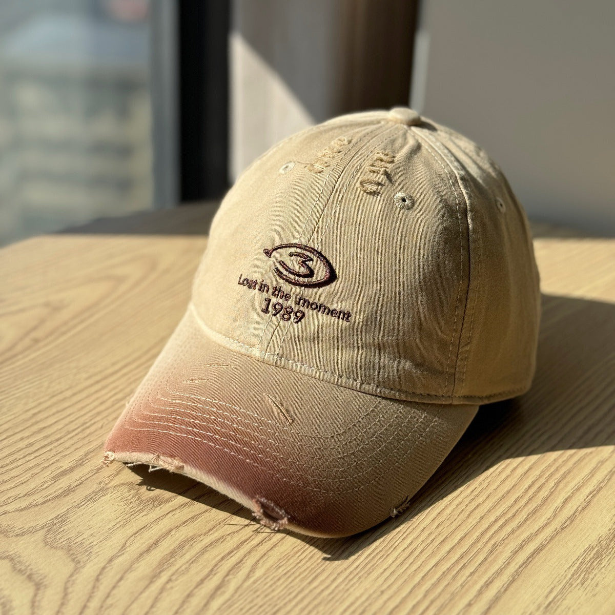 Herren Distressed Baseball Cap Brehn