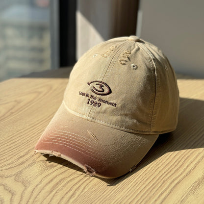 Herren Distressed Baseball Cap Brehn