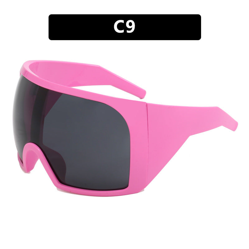 Damen Sportliche Sonnenbrille mit aerodynamischem Design Brehn