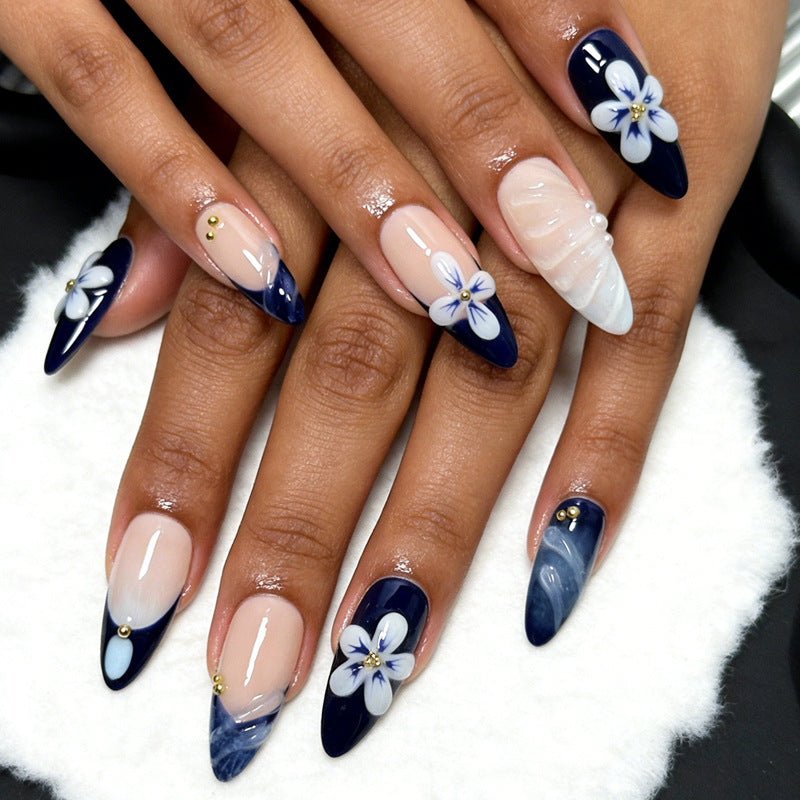 Florales Themen Press-On Nagel Set Brehn
