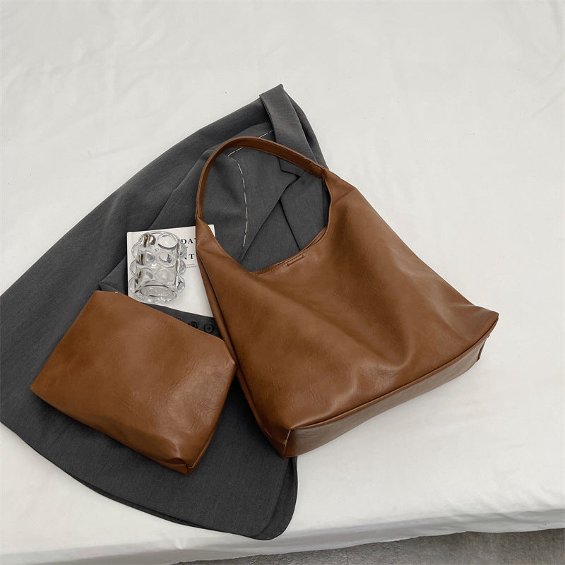 Minimalistischer Leder Tote Brehn