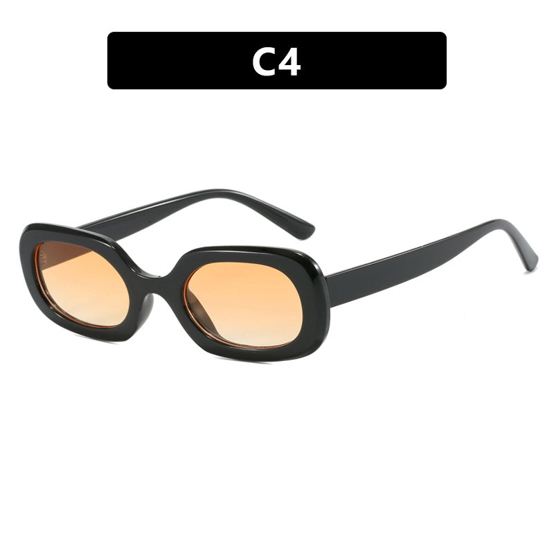 Damen oversized Sonnenbrille mit ausgefallenem Muster Brehn