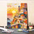 Szenische Sonnenuntergang Leinwand Kunst Brehn
