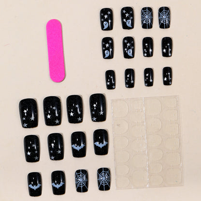 Halloween-Themen 3D Pilz Acryl Nagelkunst Set Brehn