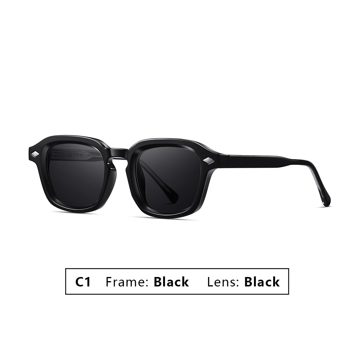 Damen modische Sonnenbrille mit innovativem Rahmen und polarisierenden Gläsern Brehn